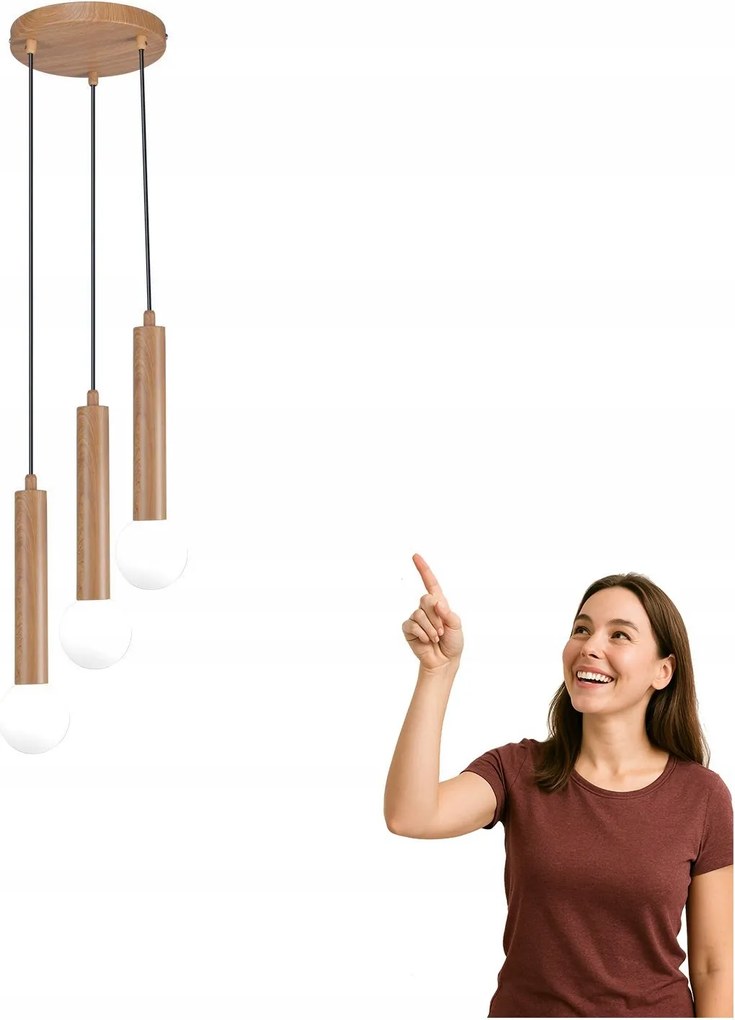 Függőlámpa Filano PND-33574-3-WD Italux