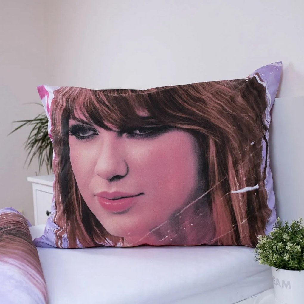 Jerry Fabrics Swiftie pamut ágyneműhuzat, 140 x 200 cm, 70 x 90 cm