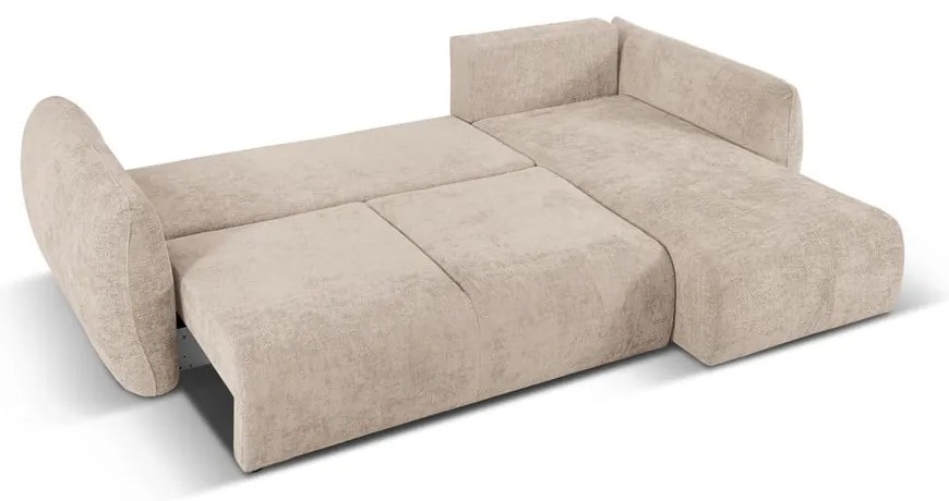 Bézs sarokkanapé (jobb oldali) Matera – Cosmopolitan Design