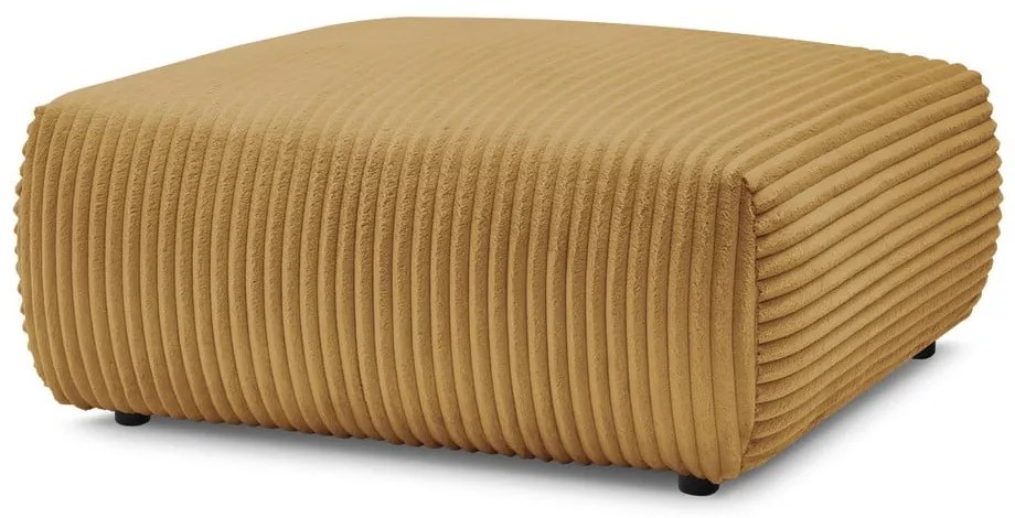 Mustársárga kordbársony lábtartó Lucien – Bobochic Paris