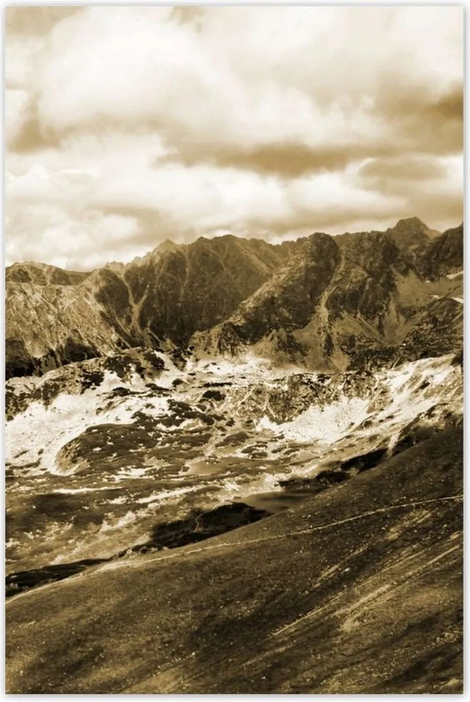 Poszterek 80x120 Tátra Lengyel hegyek Kilátás