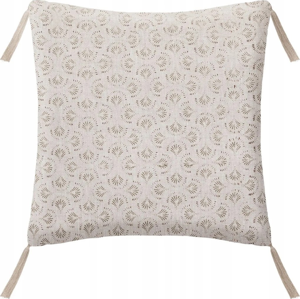 Díszpárna rojtokkal 40x40 cm Stílusos