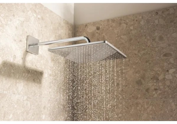 GROHE 34881000 - falba építhető zuhanyrendszer PRECISION 310 × 310 mm fényes króm