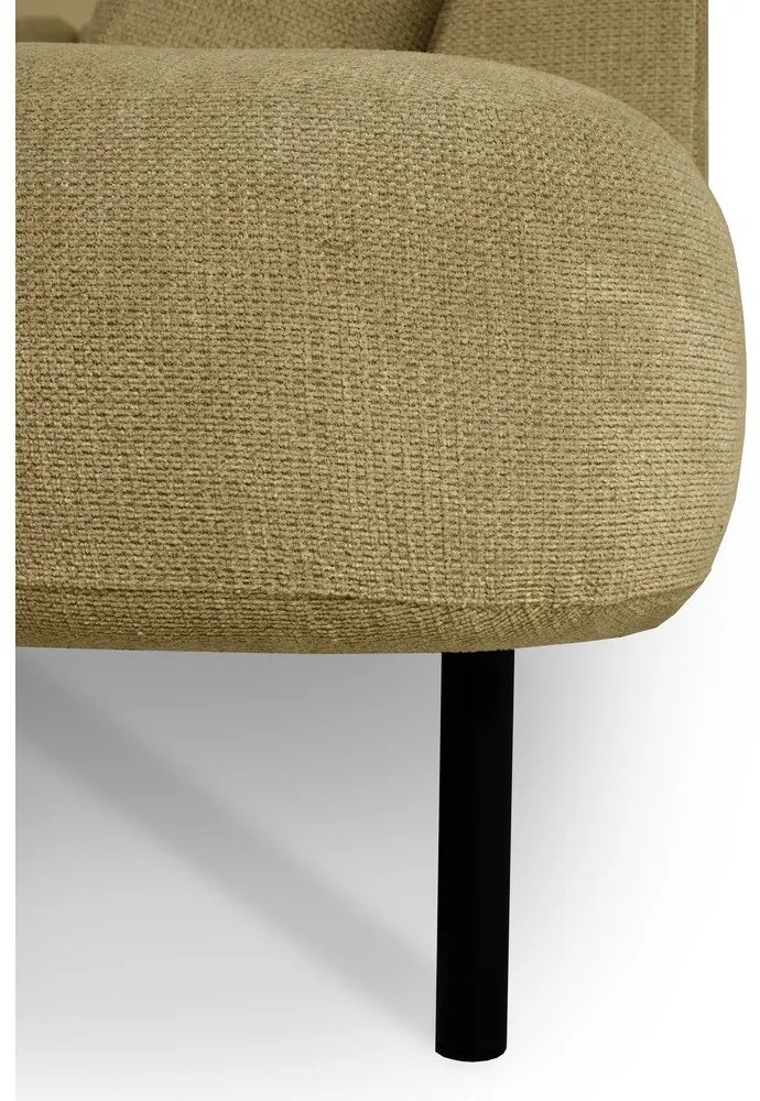 Okkersárga sarokkanapé (jobb oldali-U alakú) Hero – Scandic