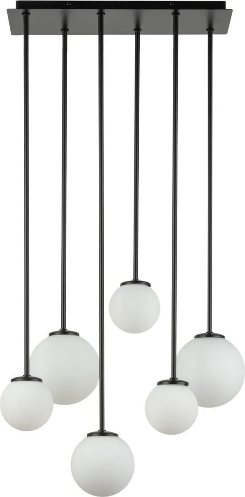 Sigma lighting modern mennyezeti lámpa tulia fehér fekete sig33499