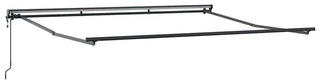 Elektromos Félautomata Napernyő Burgundi Vörös 400x300 cm