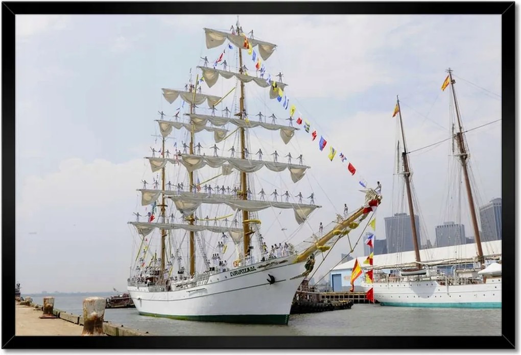 Poszterek keretben 60x40 Nagy vitorláshajó