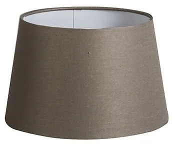 Lenből készült lámpabúra Taupe színben 25/16