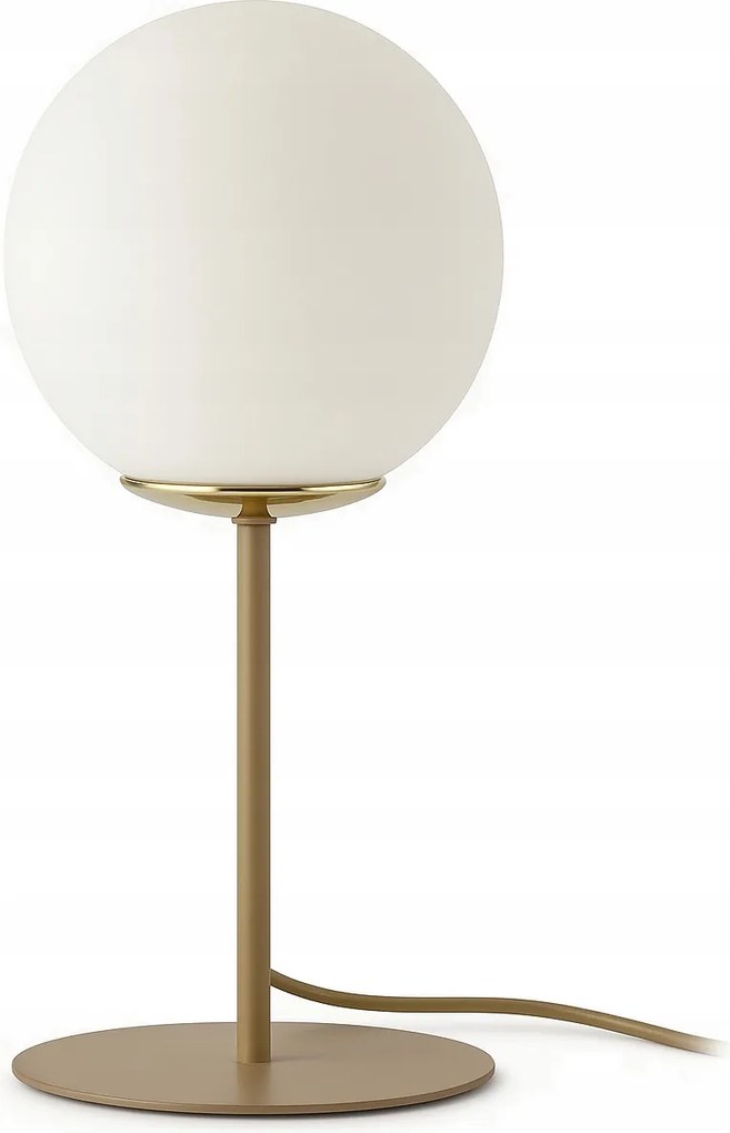 Éjjeli Asztali Lámpa Bézs Szürke Beige G9 Led 564-L1 Tejgömb