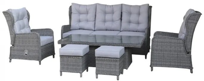 VERDI kerti bútor garnitúra