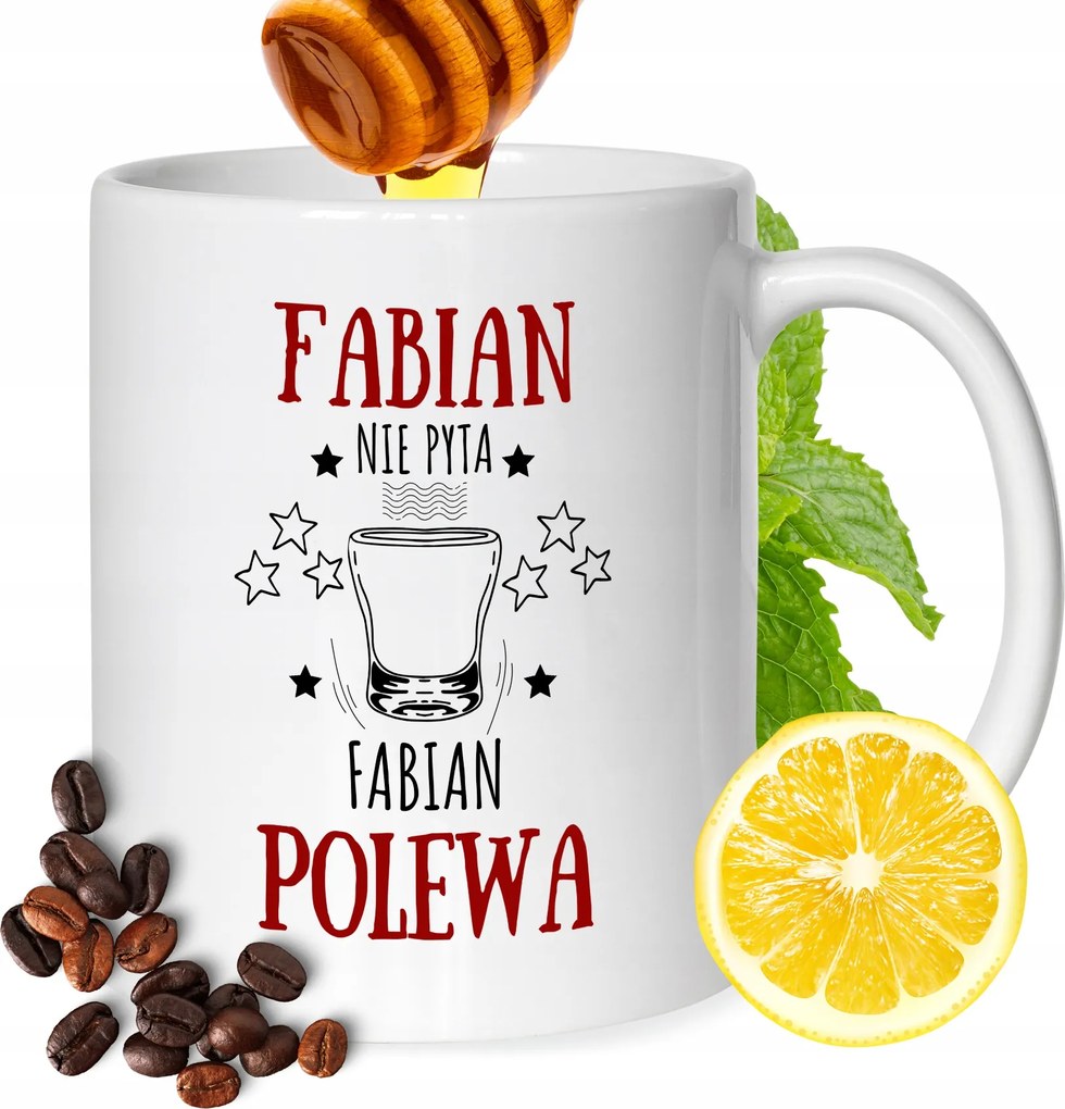 Bögre Fábián Férj Barátjának Nyomtatott Ajándék Fehér 330ml