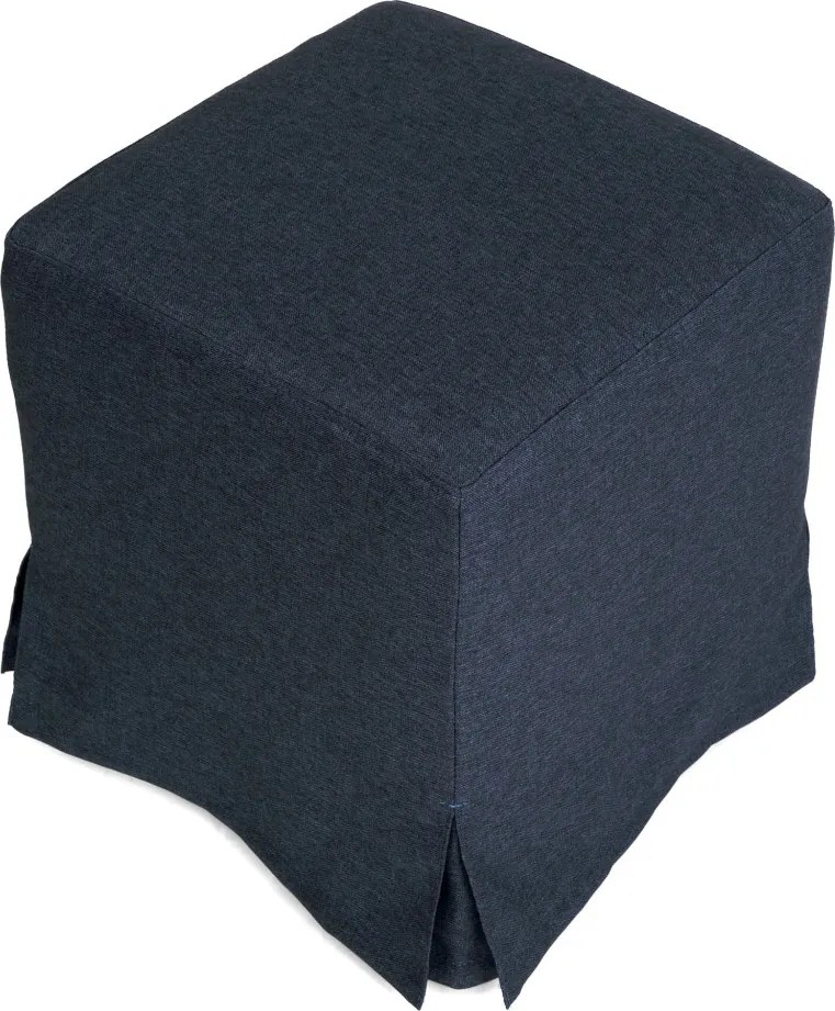 Cube puff huzat S80 - kék szövet R