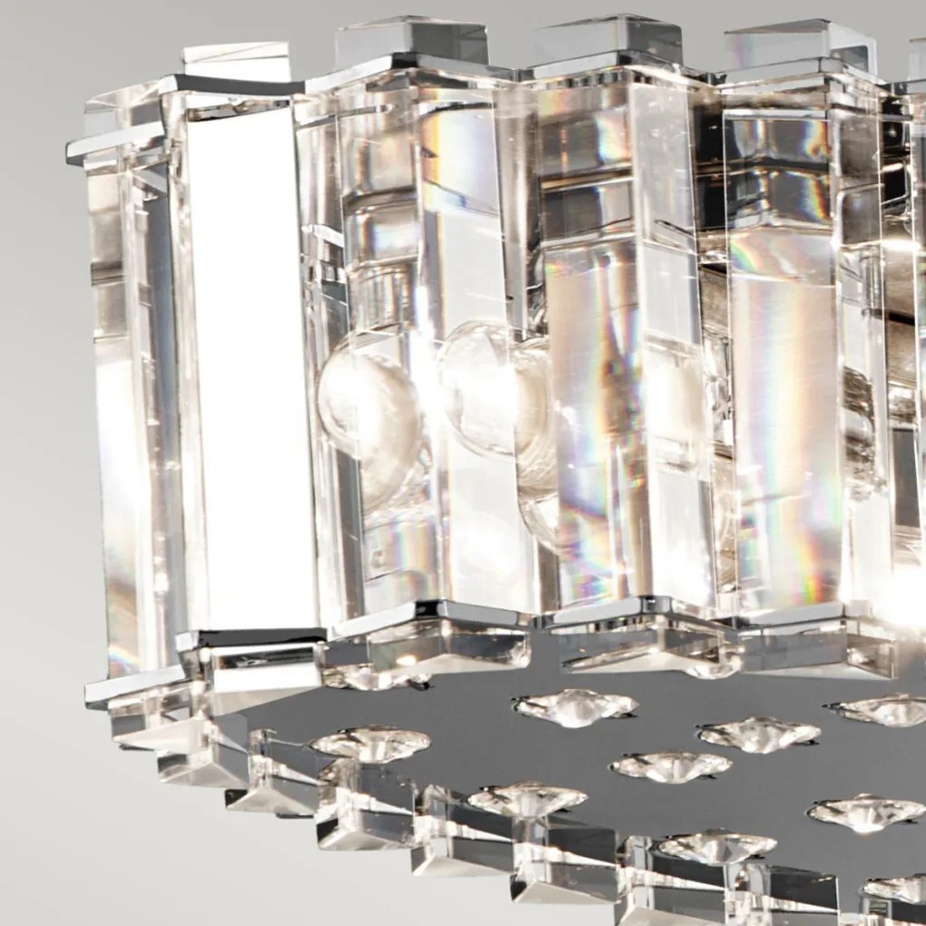 Kichler CRYSTAL SKYE KL-CRYSTAL-SKYE-I-L Függőlámpa 12x3,5W/G9 320LM IP44