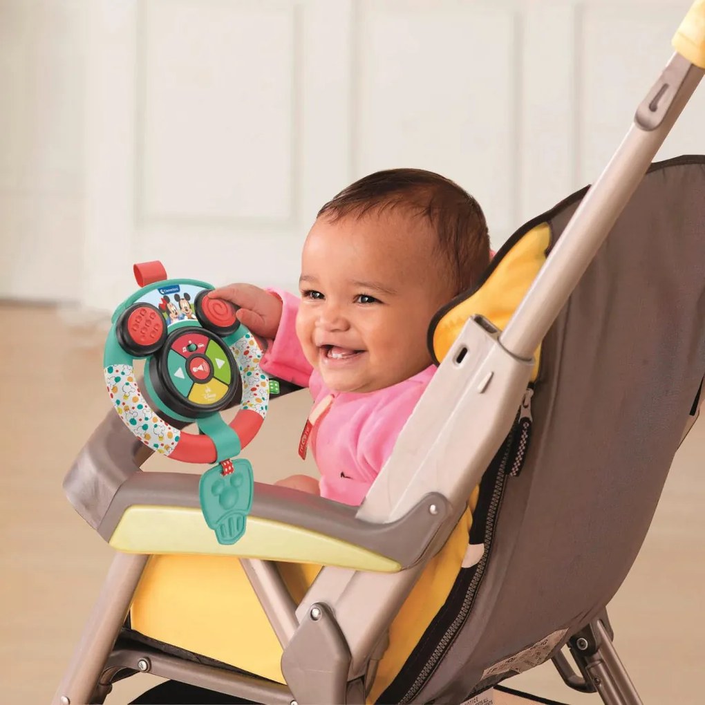 Disney Mickey Ear interaktív soft kormánykerék Clementoni