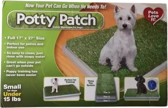 Zaparkorun Potty Patch kisállat wc