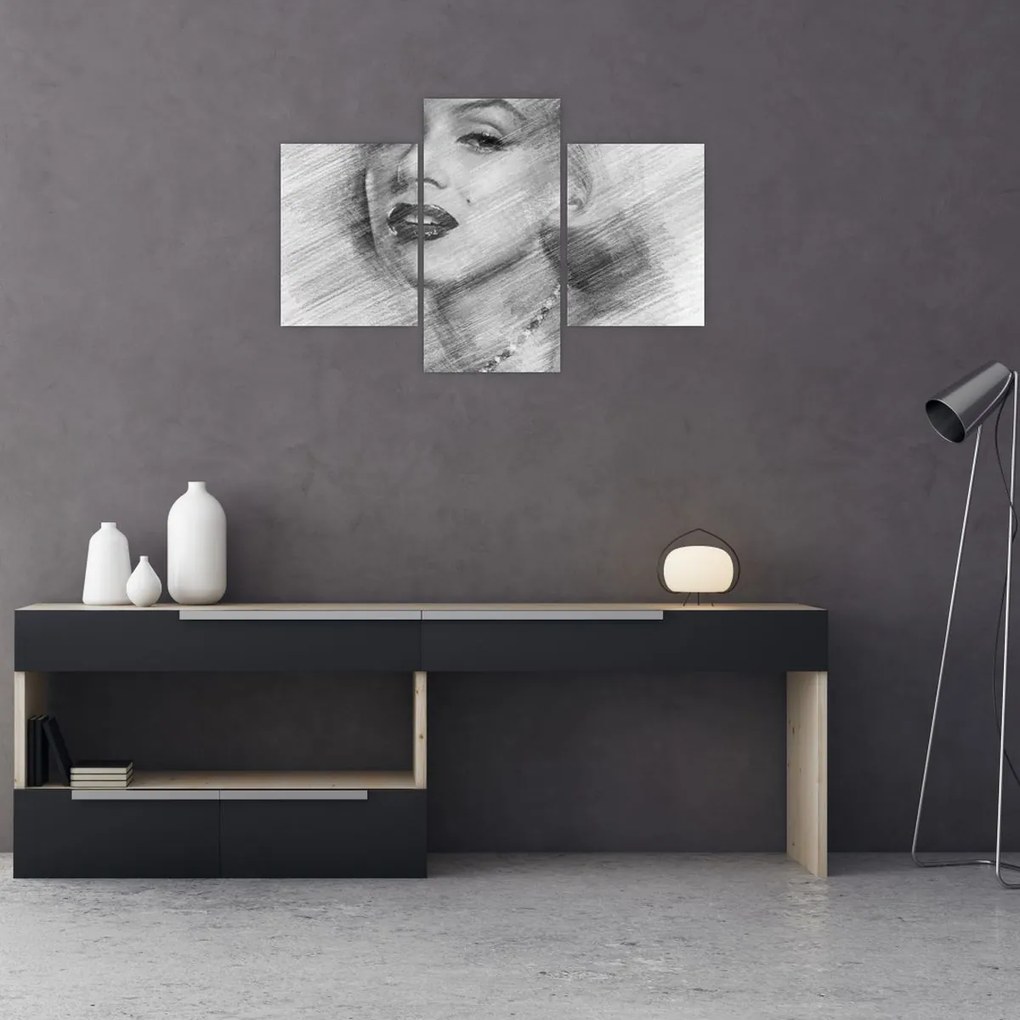 Kép - Marilyn Monroe portréja (90x60 cm)