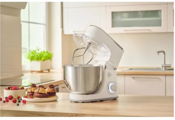 Sencor - rozsdamentes acéltálas konyhai robotgép 1300 W/230 V fehér