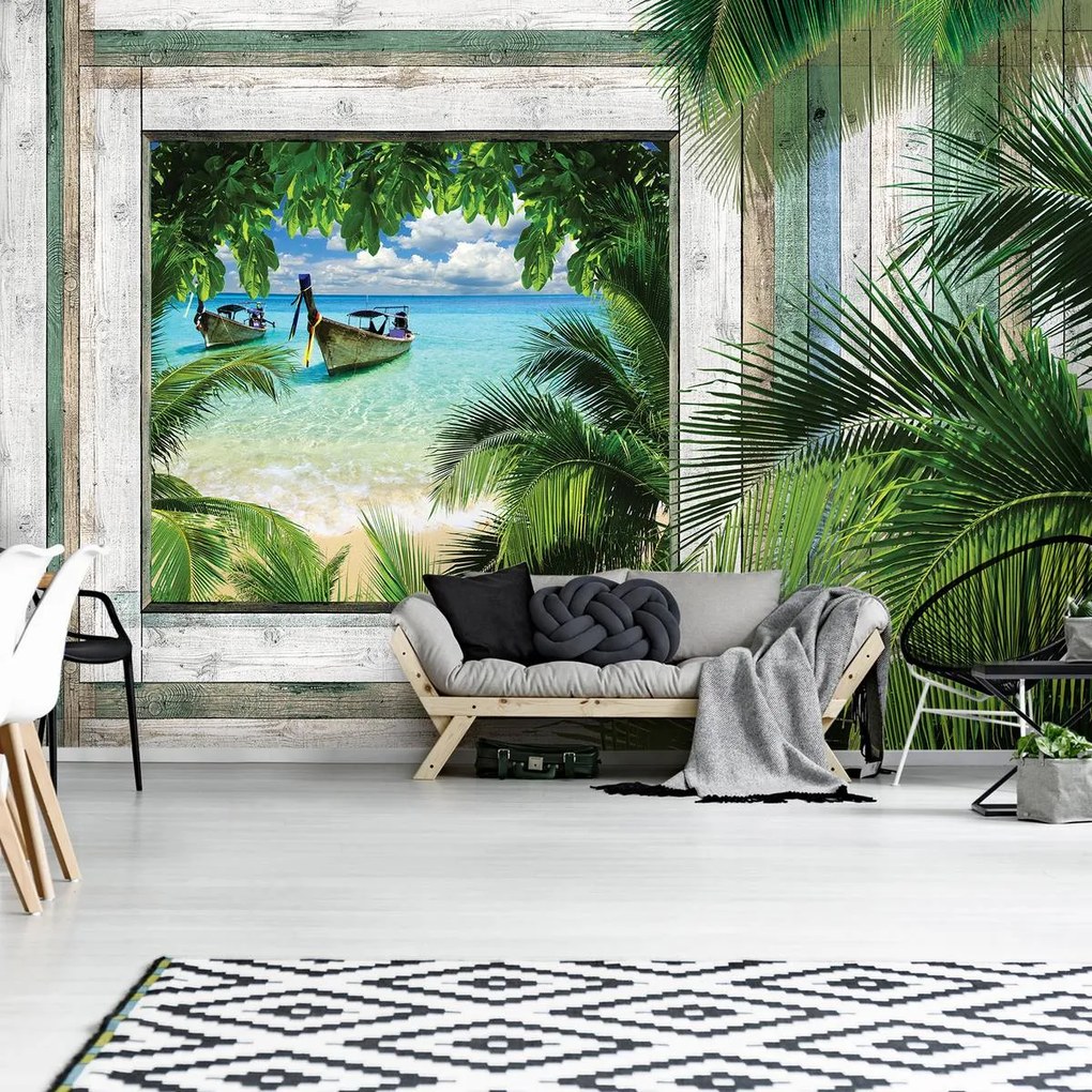 Fotótapéta - Strand, tenger, homok (152,5x104 cm)