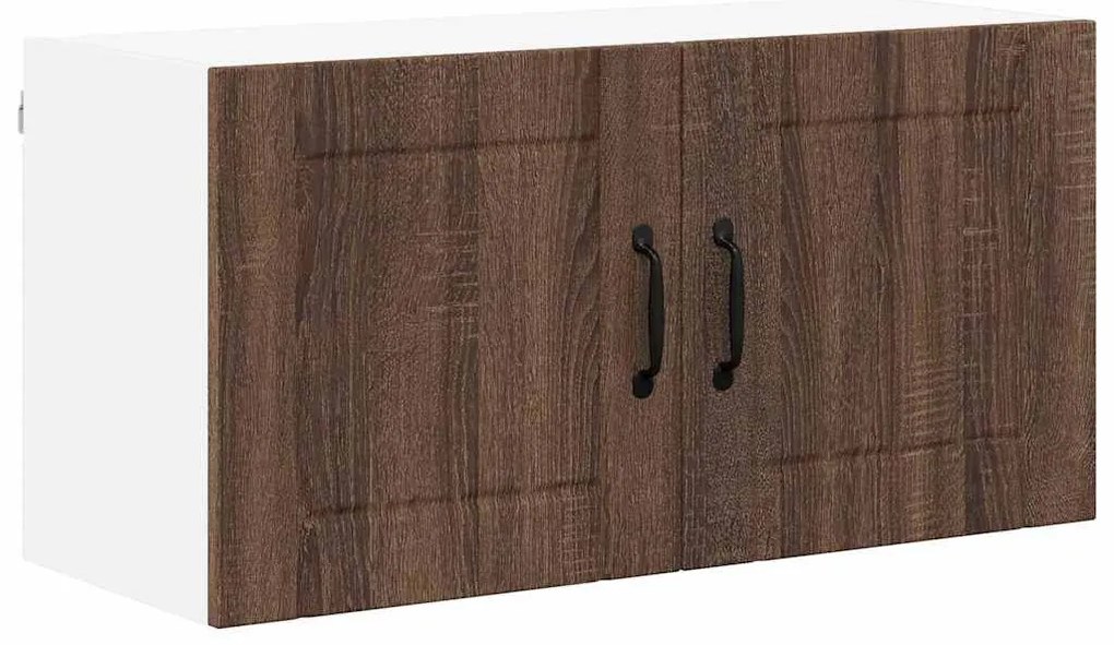 Fali konyhaszekrény Barna Tölgy 80 x 31 x 40 cm Faanyag