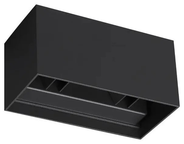 Ideal Lux - LED Kültéri fali lámpa ATOM LED/25W/230V IP54 fekete