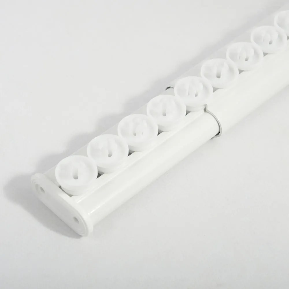 Fehér zuhanyfüggöny rúd 125 - 200 cm Surprise – Spirella