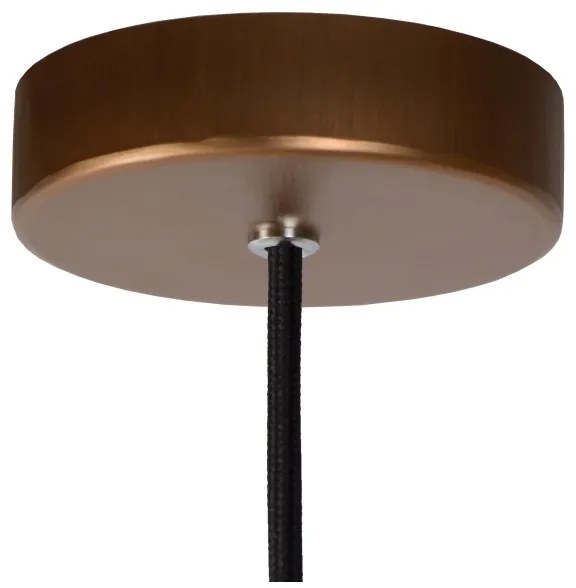 Lucide 74410/01/62 - Csillár zsinóron ZINO 1xE27/60W/230V barna