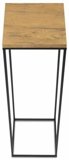 BASICLOFT virágtartó állvány 80x24 cm fekete/barna