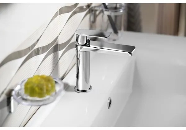 Aqualine - Mosdócsap DAPHNE 15,5 cm fényezett króm