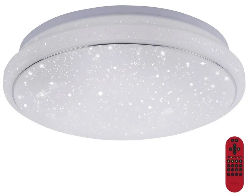Leuchten Direkt Leuchten Direkt 14742-16 - LED RGB Dimmelhető lámpa JUPI LED/18W/230V + távirányító W2237