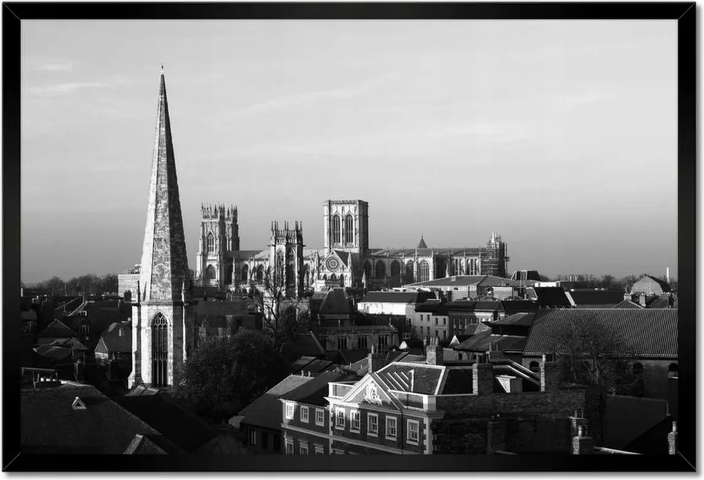 Poszterek keretben 60x40 A város felett