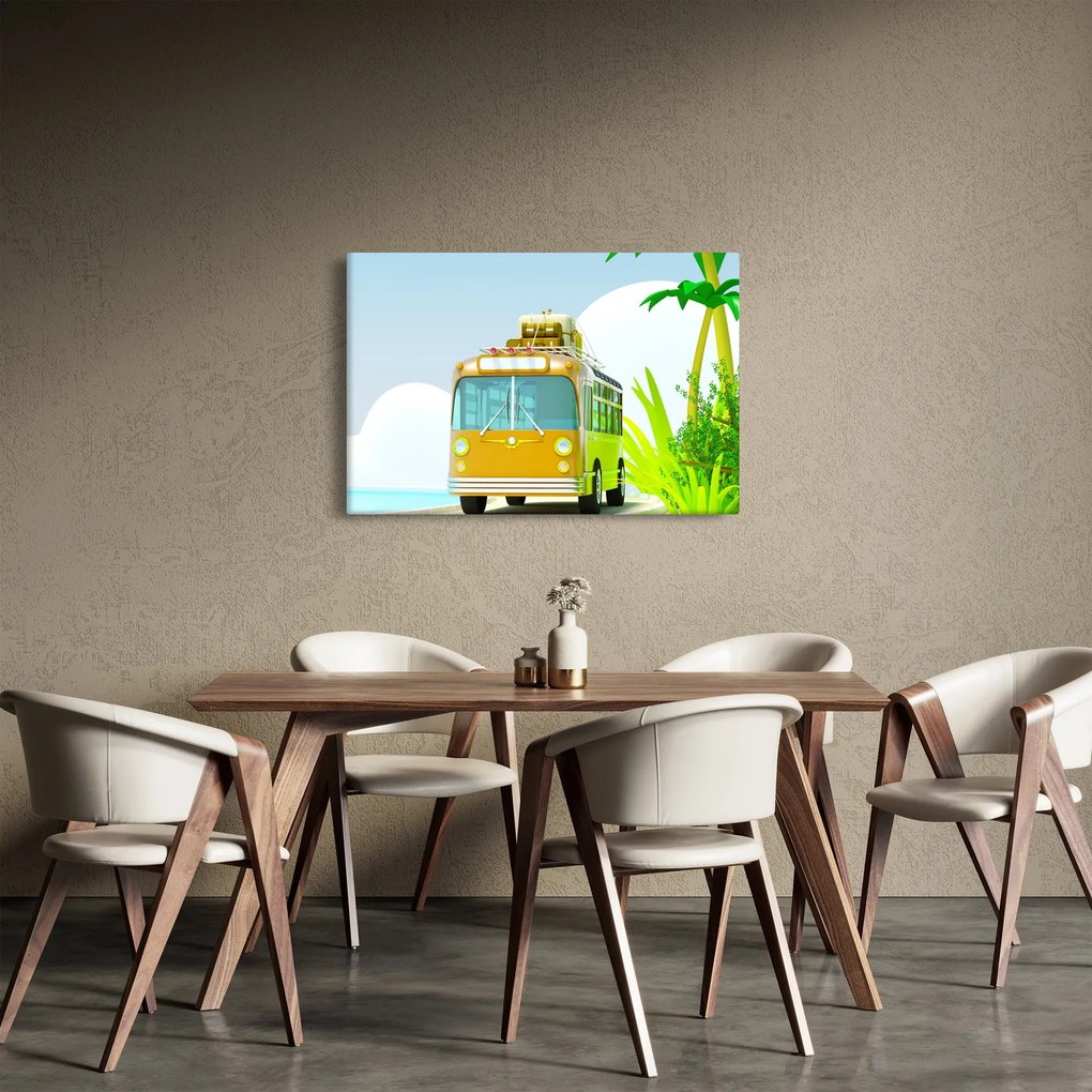 Kép - Utazás a trópusokra (90x60 cm)