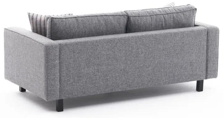 Kétszemélyes kanapé Kale Linen - Szürke