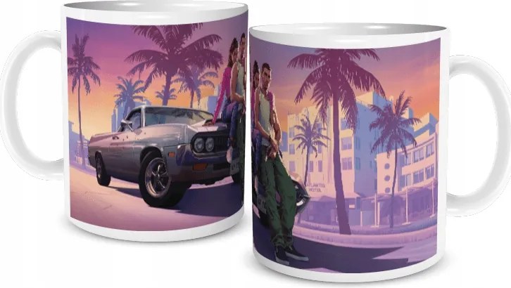 Bögre Játékos Játék Ajándék Gta VI