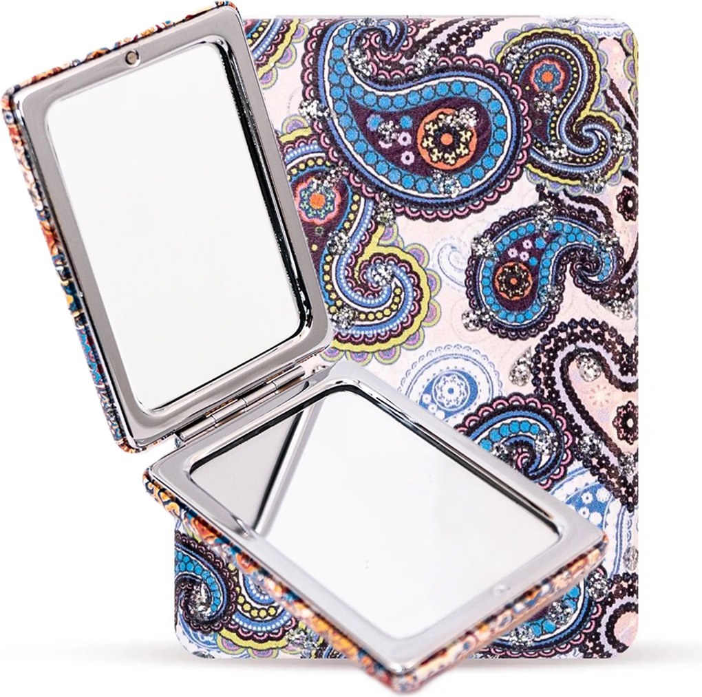 Visszapillantó Tükör Kis Kézi Kozmetikai Nyitható Keleti Stílusos Török