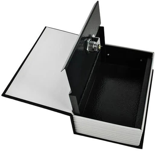 Széf - könyvbe rejtett doboz 18cmx11.5cm