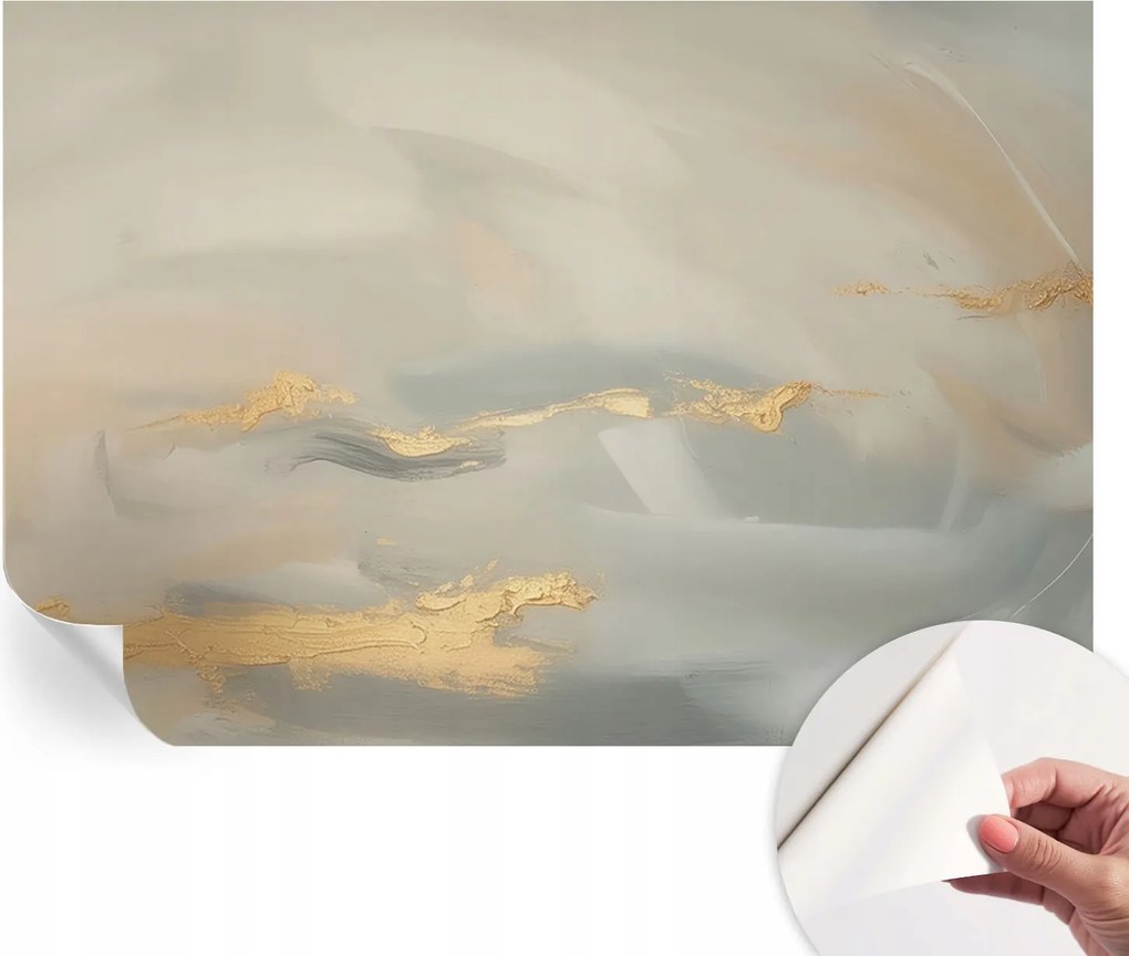 Öntapadós Dekoratív Fotótapéta Hálószobába Enyhe csíkok 152x104 cm