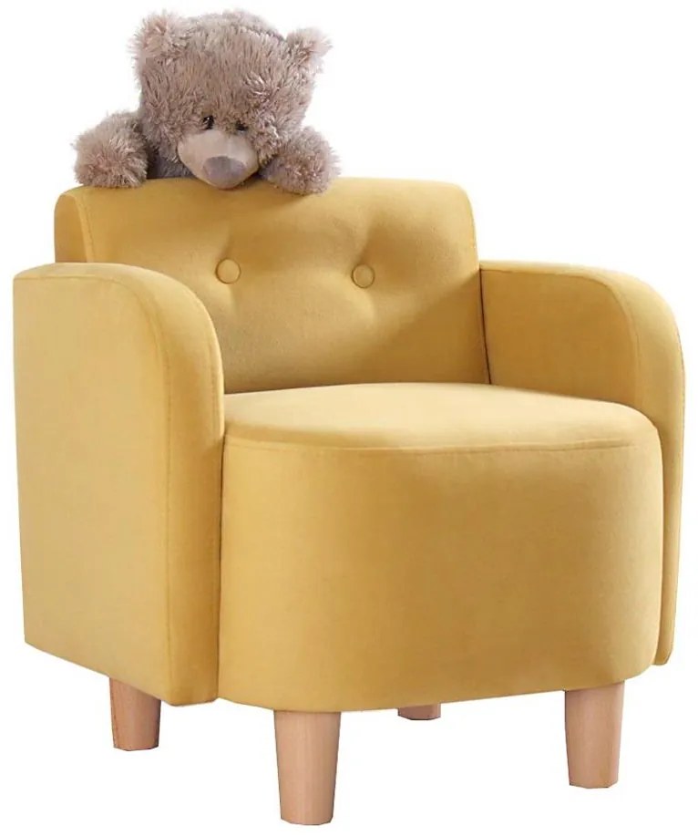 DORY gyerekfotel, sárga