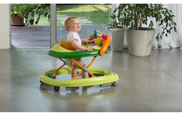 Chicco - Babajáróka WALKY TALKY 2xAA zöld