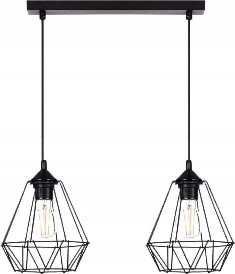 Mennyezeti Lámpa Csillár Lógó Fém Gyémánt Led