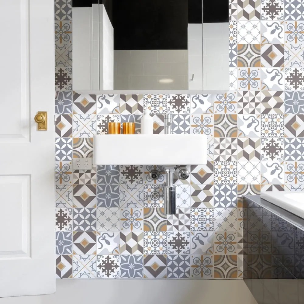 Cement Tiles Liliania 60 db falmatrica, 15 x 15 cm - Ambiance