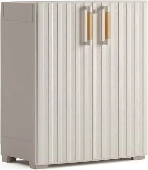 Keter Tároló szekrény komód Groove Base műanyag