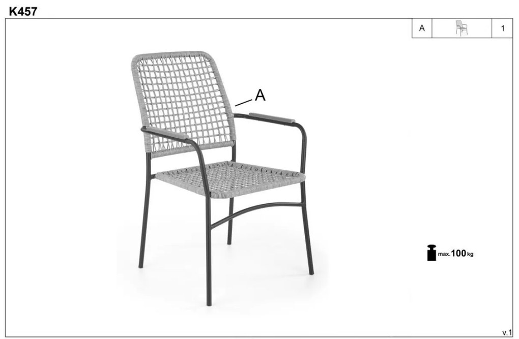 Rattan szék ONTARIO