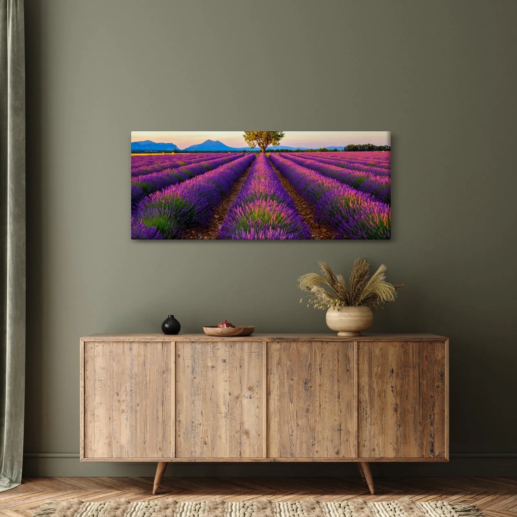 Kép - Levendula mező (120x50 cm)