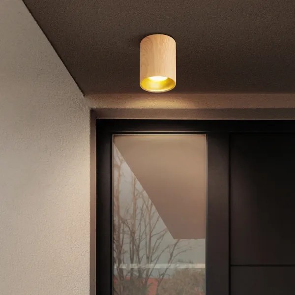 Brilagi - LED RGBW dimmelhető mennyezeti spotlámpa TRINE 1xGU10/30W/230V tölgy dekor