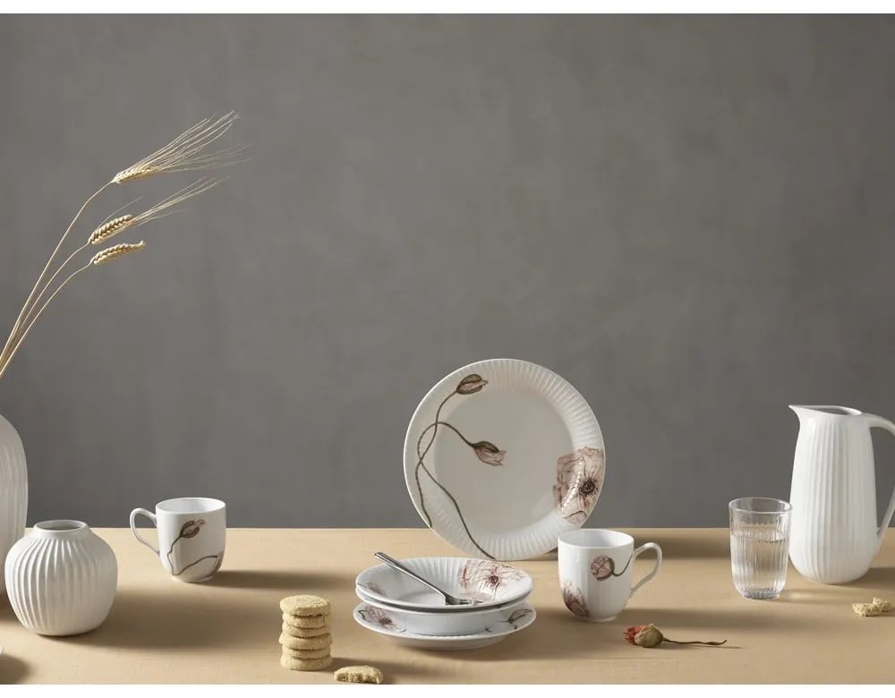 Hammershøi Poppy fehér porcelánbögre, 330 ml - Kähler Design