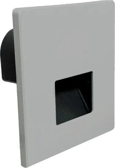 Brilagi - LED lépcsővilágító lámpa JACK LED/3W/230V 3000/4000/6500K IP65 szürke