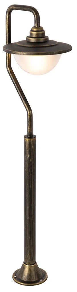 Klasszikus kültéri lámpa antik arany 100 cm IP44 - Bruges