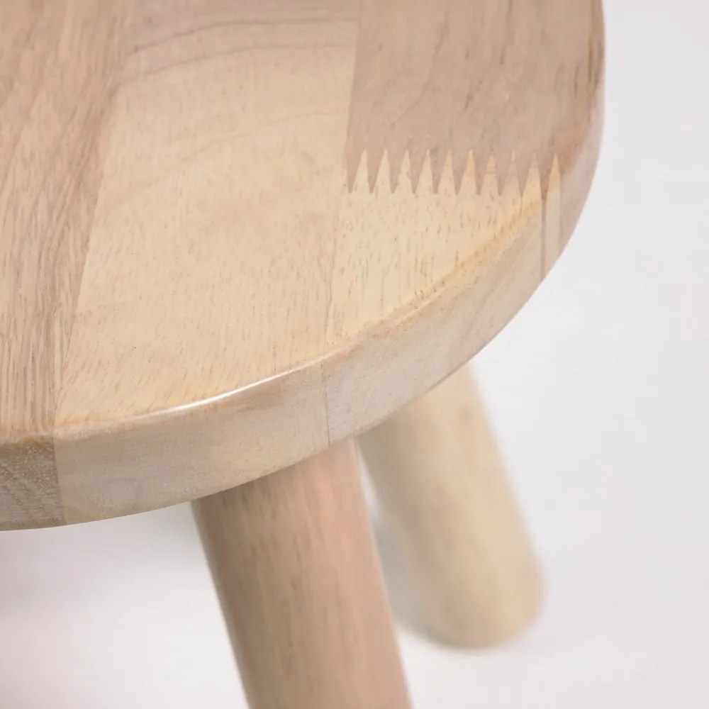 Dilcia kaucsukfa gyerek ülőke, ø 24 cm - Kave Home