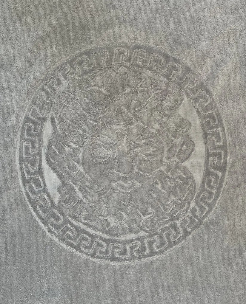 Poseidon szürke strandtörölköző