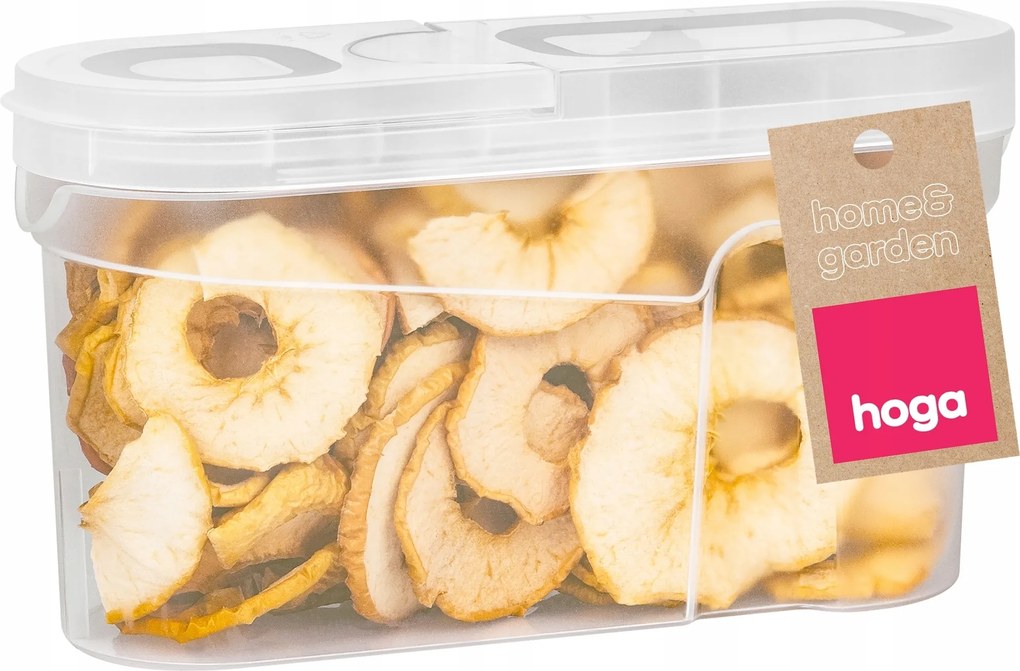 Hoga 1013 Ömlesztett Anyag Tároló Doboz 1,3l transp